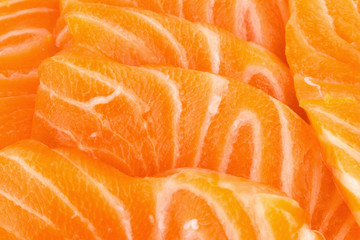 salmon close up texture