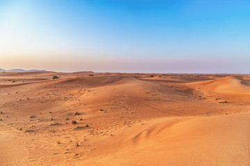Obraz na płótnie Canvas Beautiful sand dunes