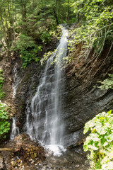 Женецкий водопад в Украинских Карпатах