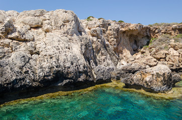 Fototapeta na wymiar Cyprus, travel, vacation, sport, sea, beach, sand, beach, object, outside, travel, summer