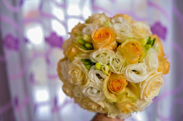 Wedding bouquet, bride's bouquet, wedding flowers