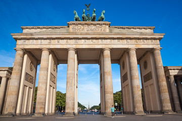 Obraz premium Berlin Brandenburg Gate (Brandenburger Tor), Berlin, Germany