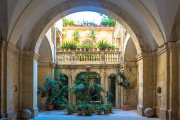 Italian Villa Entrance