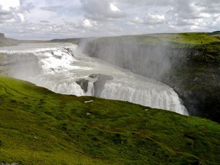 Gullfoss-Wasserfall auf Island