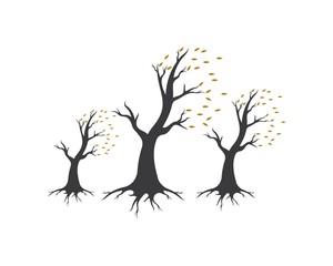 Fototapeta premium tree logo template icon
