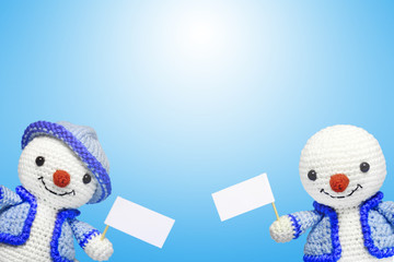  happy snowman toys with advertisements