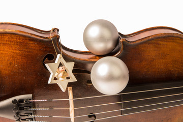 weihnachtliche Geige
