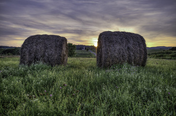 New York Hay Bales 
