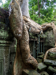 Fototapeta na wymiar Angkor Thom Temple