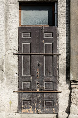 Naklejka premium interesting old door