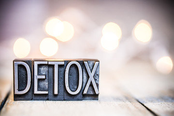 Detox Concept Vintage Letterpress Type Theme