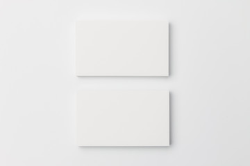Fototapeta premium Business card on white background