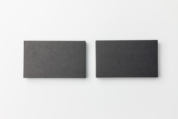 Fototapeta premium Business card on white background