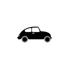 small retro car icon. Transport elements. Premium quality graphic design icon. Simple icon for websites, web design, mobile app, info graphics