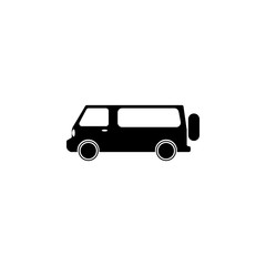 Minivan icon. Transport elements. Premium quality graphic design icon. Simple icon for websites, web design, mobile app, info graphics