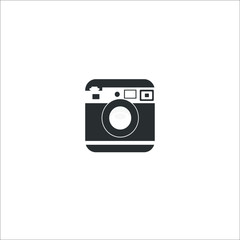 Photo camera icon. Vector Illustration