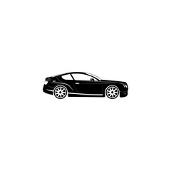Fototapeta premium luxury sport car icon. Transport elements. Premium quality graphic design icon. Simple icon for websites, web design, mobile app, info graphics
