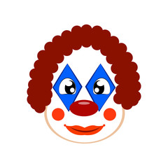 Funny cute Clown
