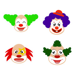Funny cute Clown