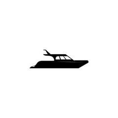 swimming private yacht icon. Transport elements. Premium quality graphic design icon. Simple icon for websites, web design, mobile app, info graphics