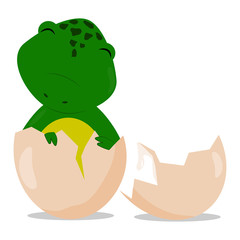 Cute cartoon dinosaur