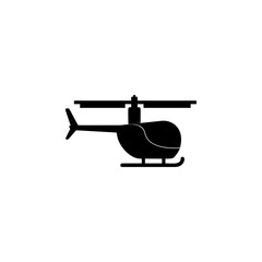 helicopter icon. Illustration of transport elements. Premium quality graphic design icon. Simple icon for websites, web design, mobile app, info graphics