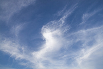 blue sky background with clouds