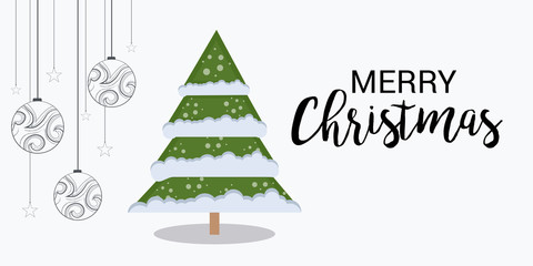 Fototapeta premium Merry Christmas