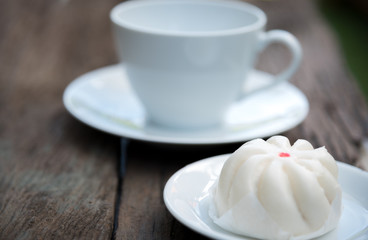 Hot steamed dumpling,chinese buns,pork bun