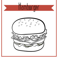 Hamburger Vector 2
