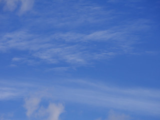 cloudy beautiful blue sky background