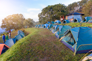 Mon Sone View Point, Doi Pha Hom Pok National Park,  Doi Ang Khang, mountain