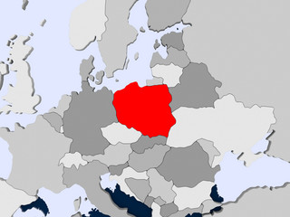 Map of Poland