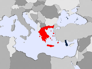 Map of Greece