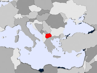 Map of Macedonia