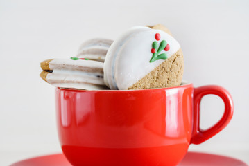 Christmas gingerbread cookies