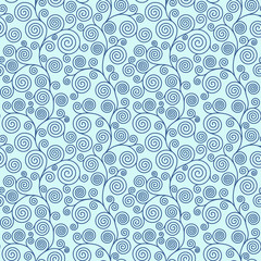 Seamless line pattern, abstract geometric background in navy blue and turquoise colors. Vector illustration. Simple and minimal background. 
