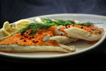 fisch zum tisch