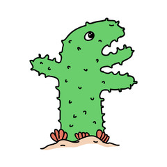 cartoon cactus