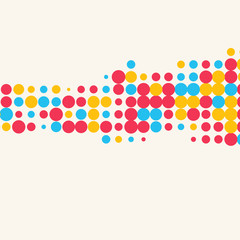 abstract grunge halftone dot texture