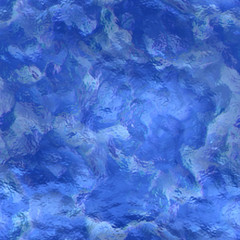 Vector seamless illustration of blue water