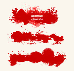 Vector grunge brushes