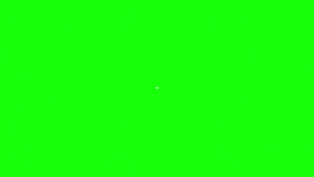 A comic strip speech cartoon animation with the words Spat Hush Cool. White text, black shadow, green background.
