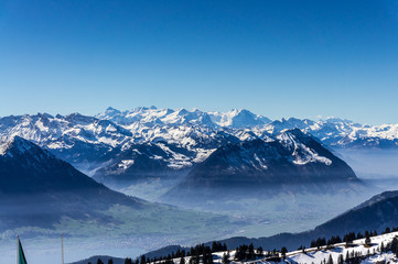 Swiss alps