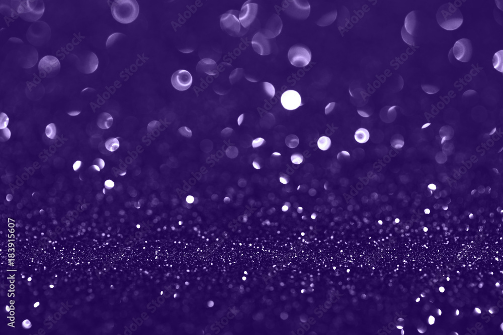 Wall mural Glamour Ultra Violet sparkling background.