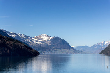 Fototapeta na wymiar Swiss landscapes