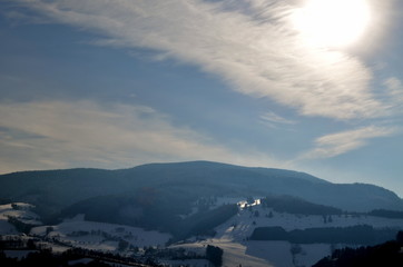 Schwarzwaldwinterlandschaft