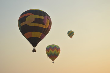 Hot air balloons, California