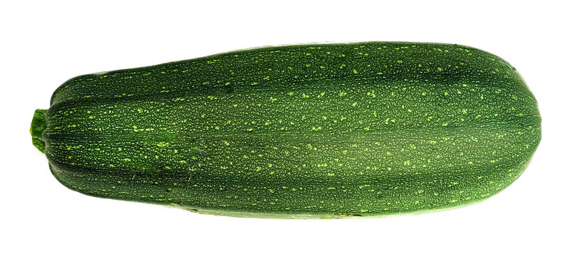 Zucchini Green Isolated