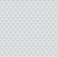 Abstract geometric white triangle pattern on gray background